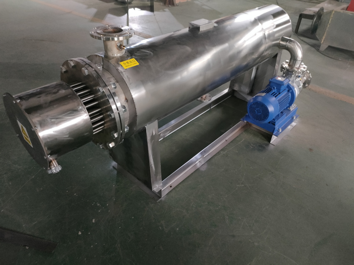 全304材质带水泵管道加热器