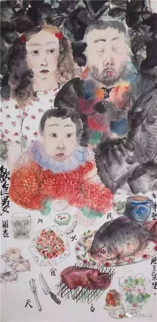 迷糊着双眼恍惚着生活的小幸福——水墨绘画的"迁想妙得"