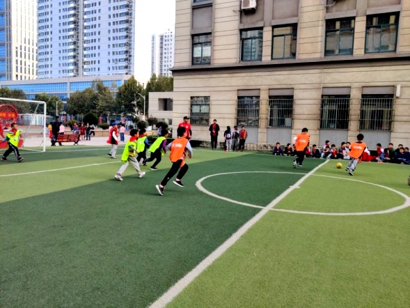 芝罘区幸福小学举行2021年度"校长杯"校园足球联赛