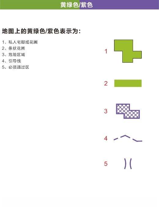 郭老师说定向|和世界地图颜色设置不同,你能读懂定向图上的颜色吗