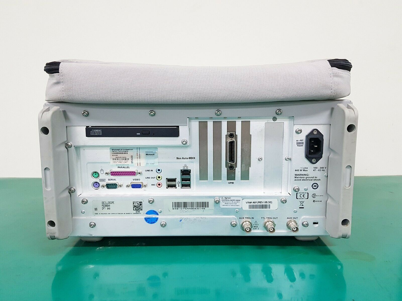 安捷伦agilent mso8064a示波器600mhz