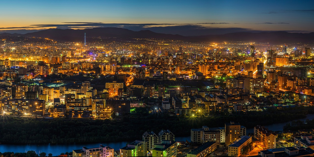 阿富汗首都夜景图片