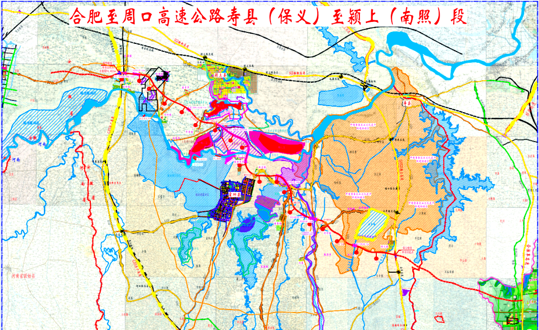 阜阳市四条高速公路建设启动,未来交通格局大变革