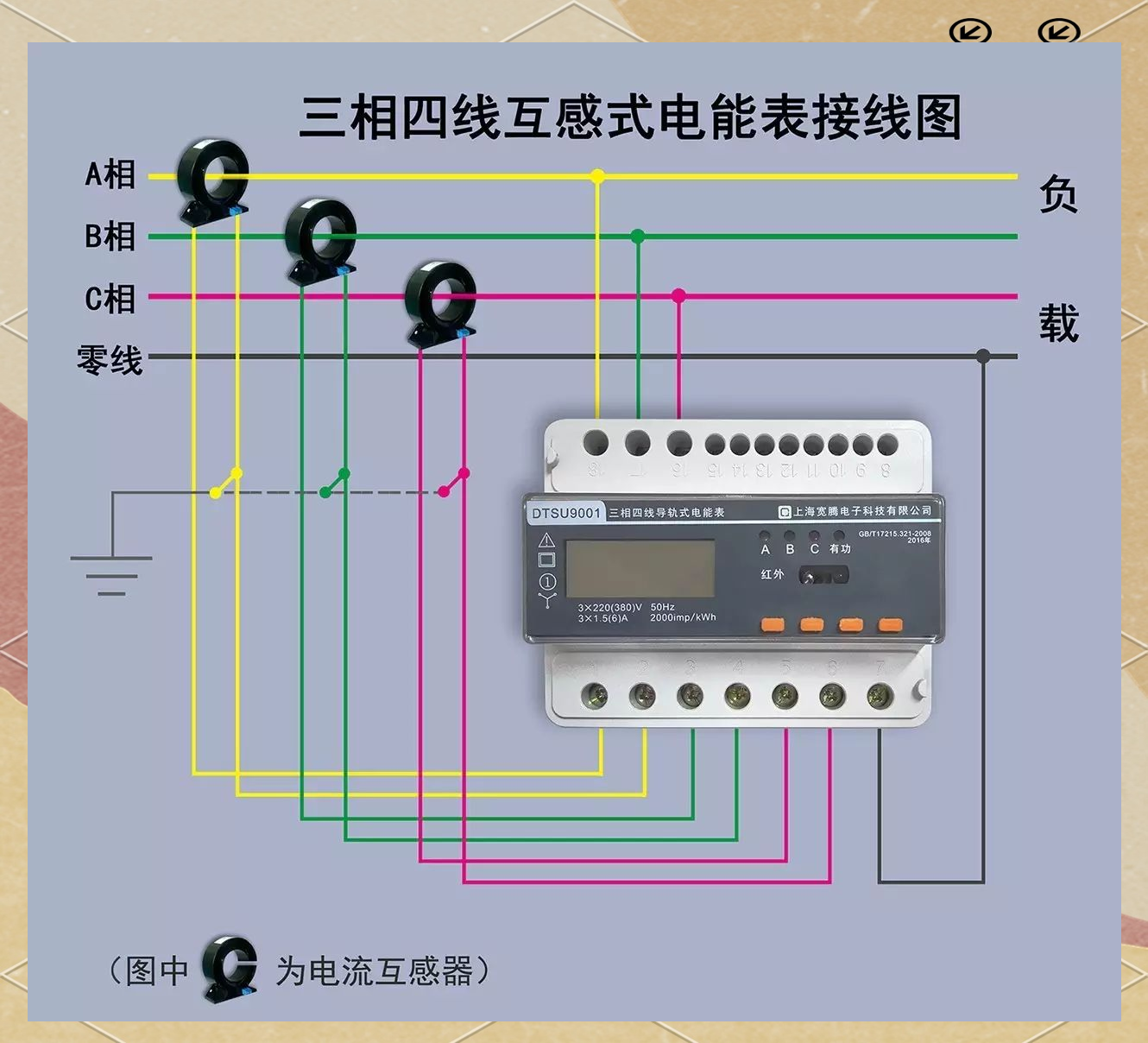 三相四线电表与互感器接线方式全面解析