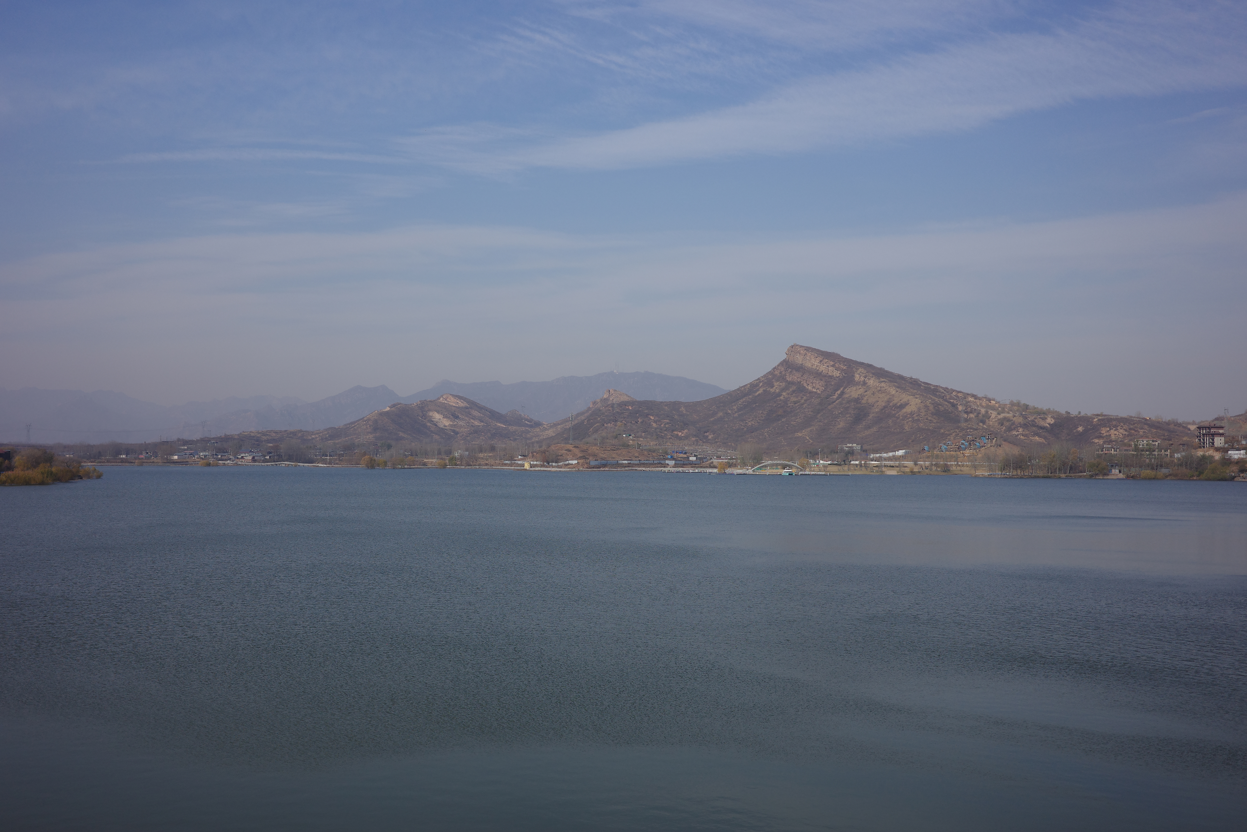 石家庄蟠龙湖景区图片