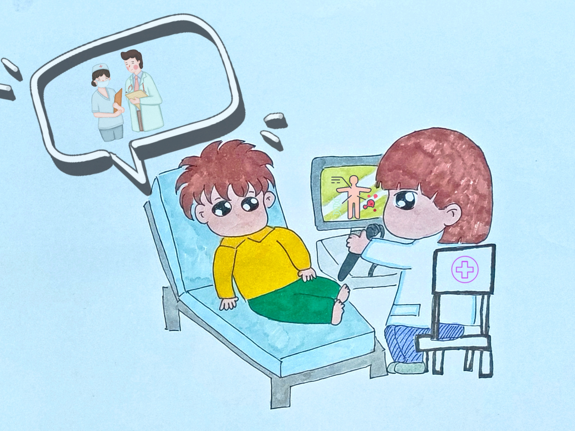 医师节漫画——护士眼中的医生