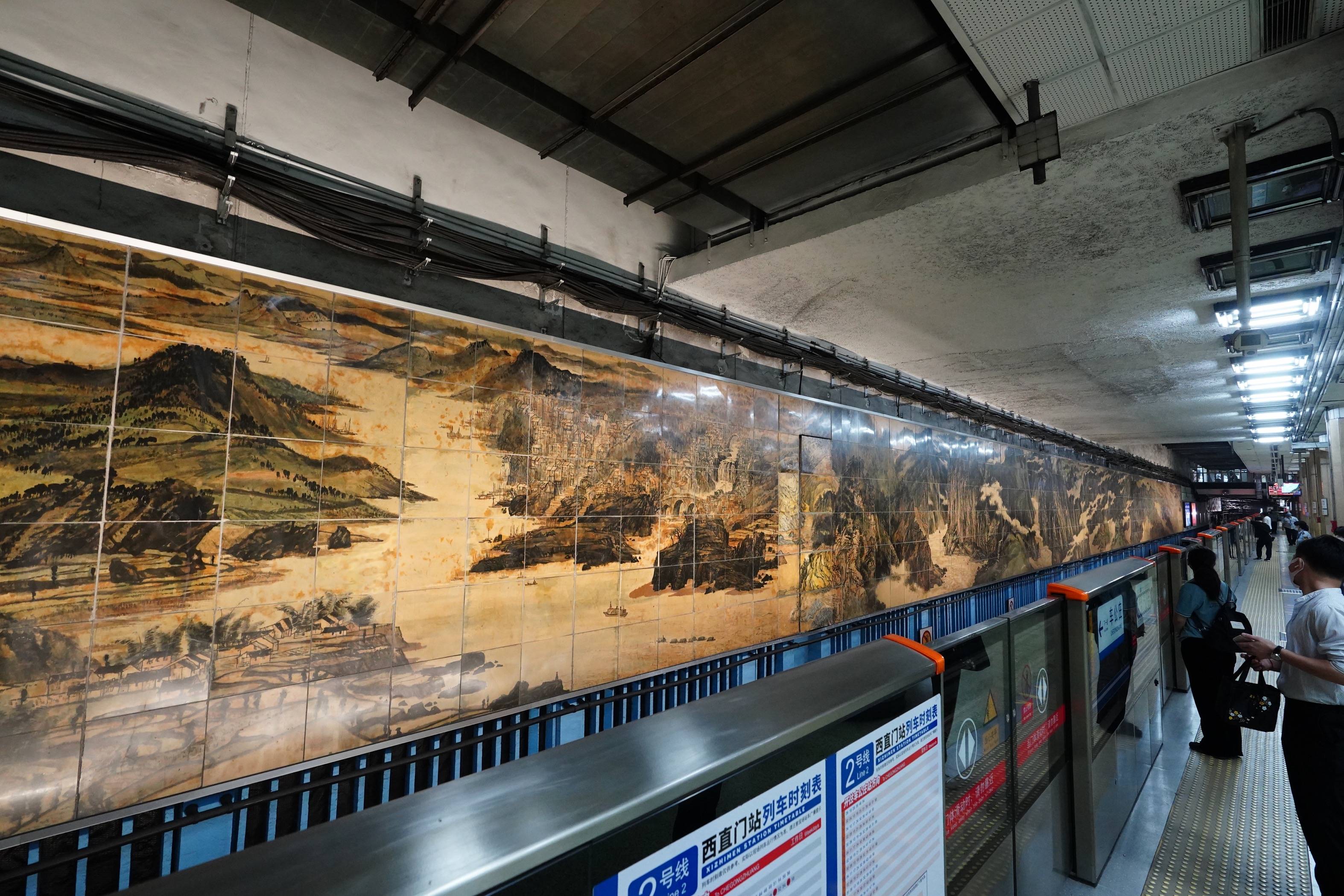 细数北京地铁壁画前世今生!170余座车站串起艺术长廊