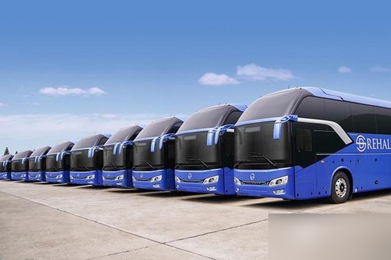 金旅系列客车图片参数 19座金旅客车油箱容积