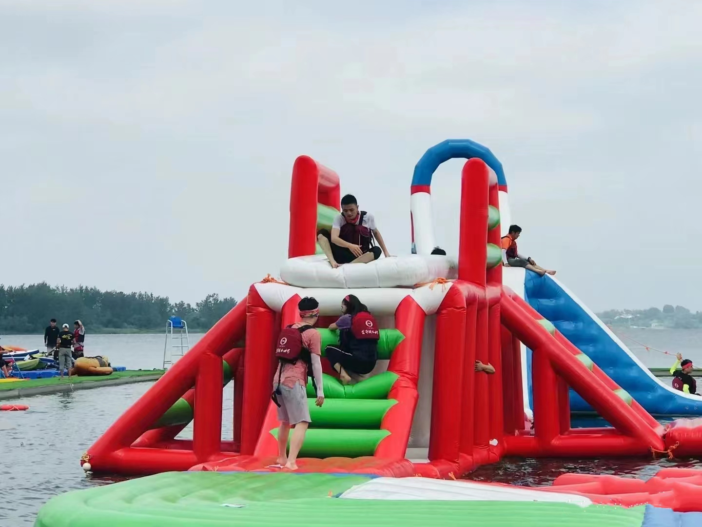 夏日炎炎,南京团建首选金牛湖水上闯关