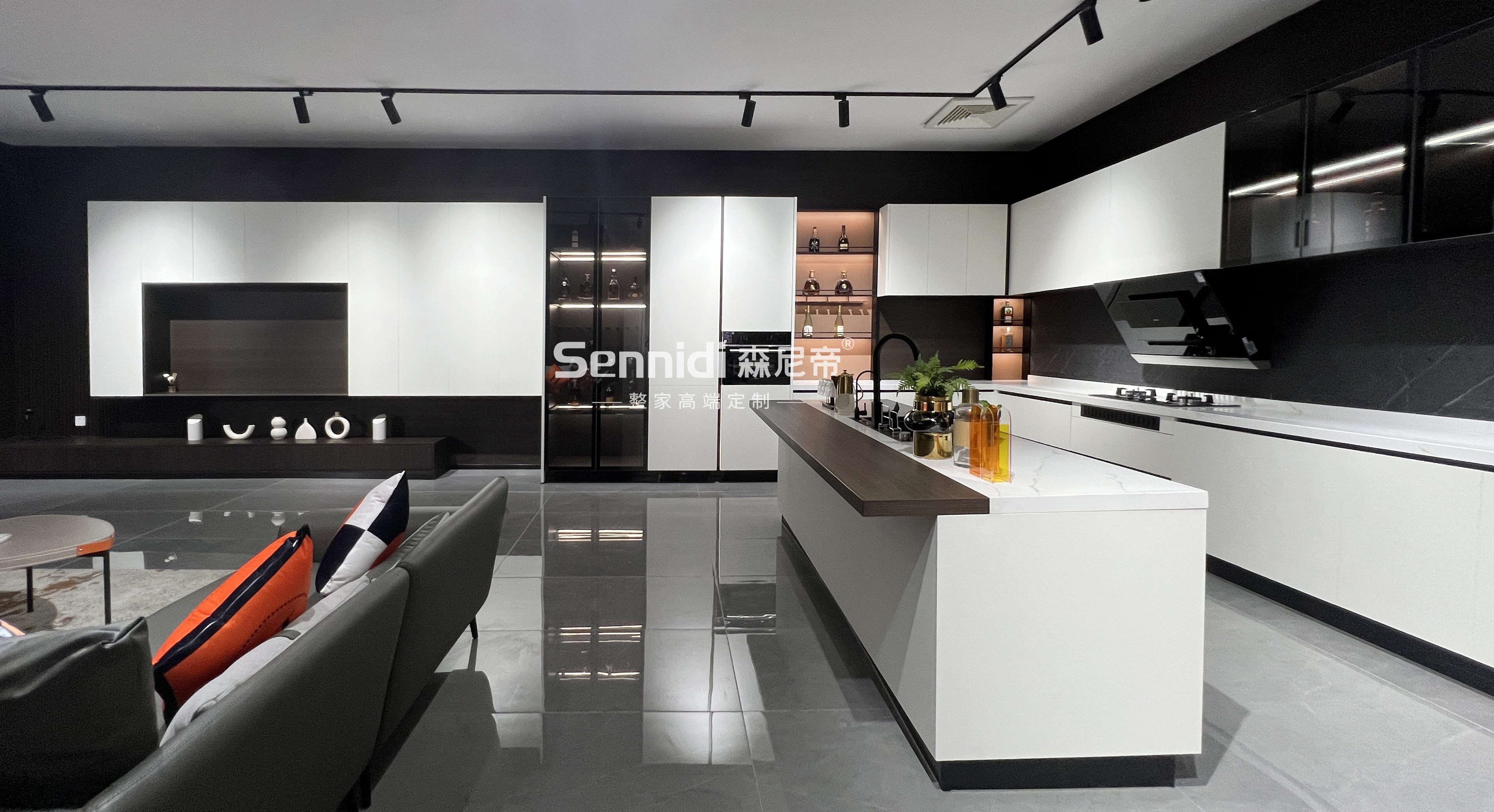 全新奢阔体验!森尼帝全屋定制新一代展厅震撼亮相!