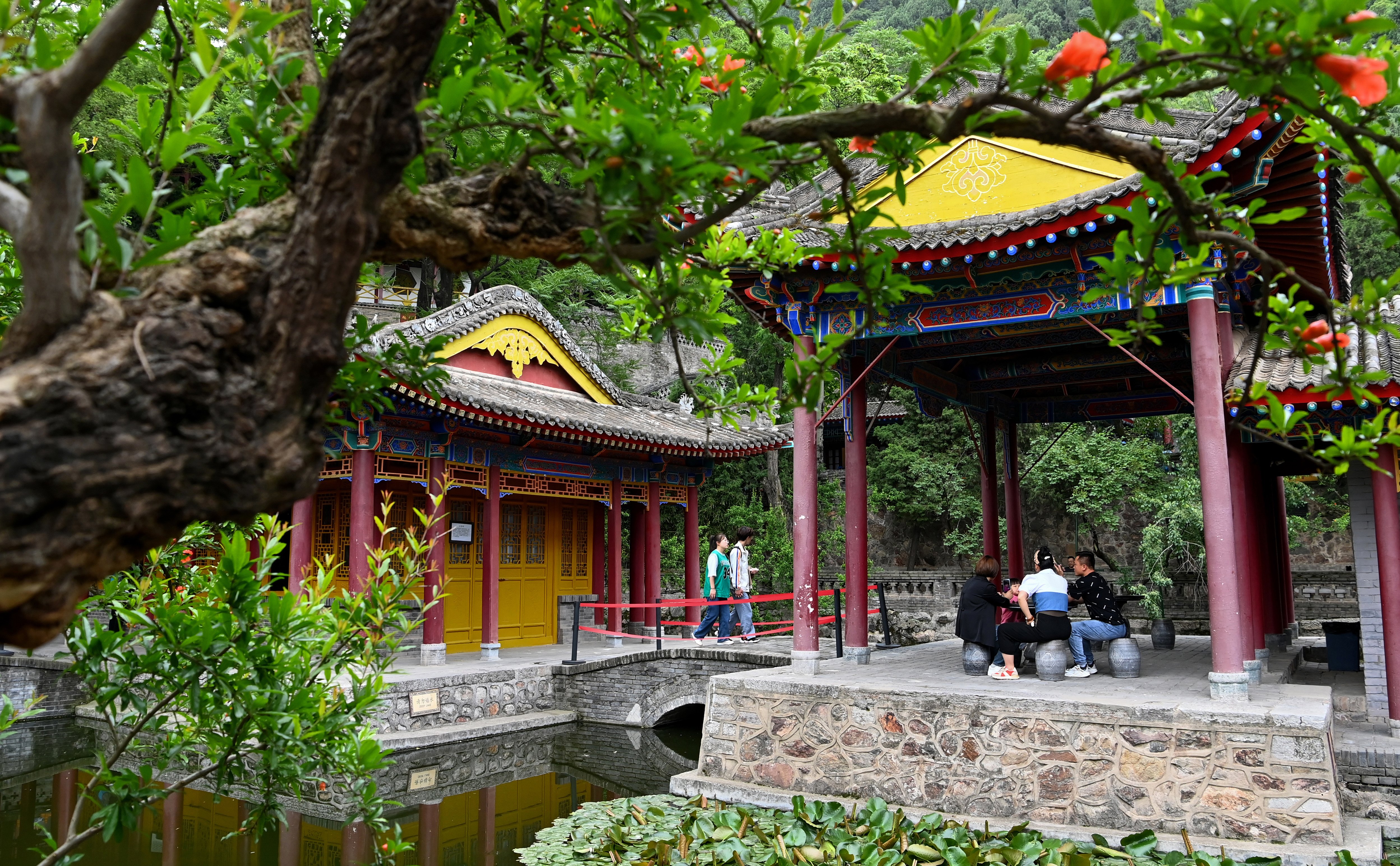 (新华全媒 )打卡古都西安的文化地标——华清宫