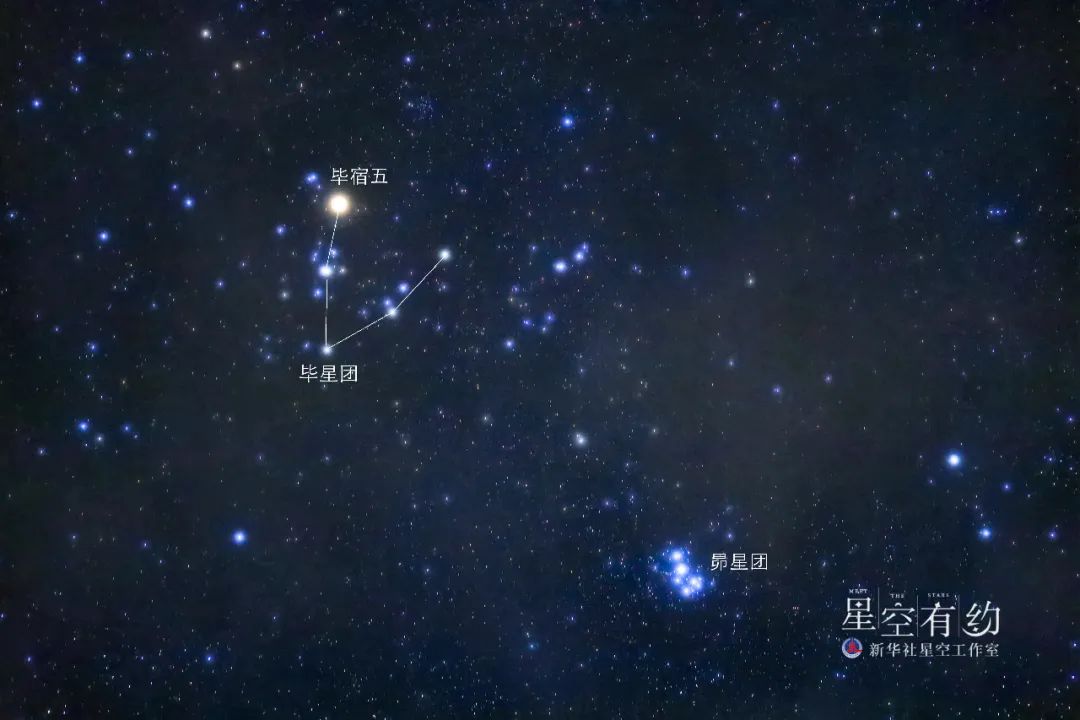 九月星空图分布高清图片