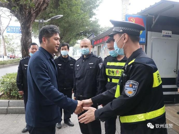 「新春慰问」黄东刚到警务站开展新春慰问