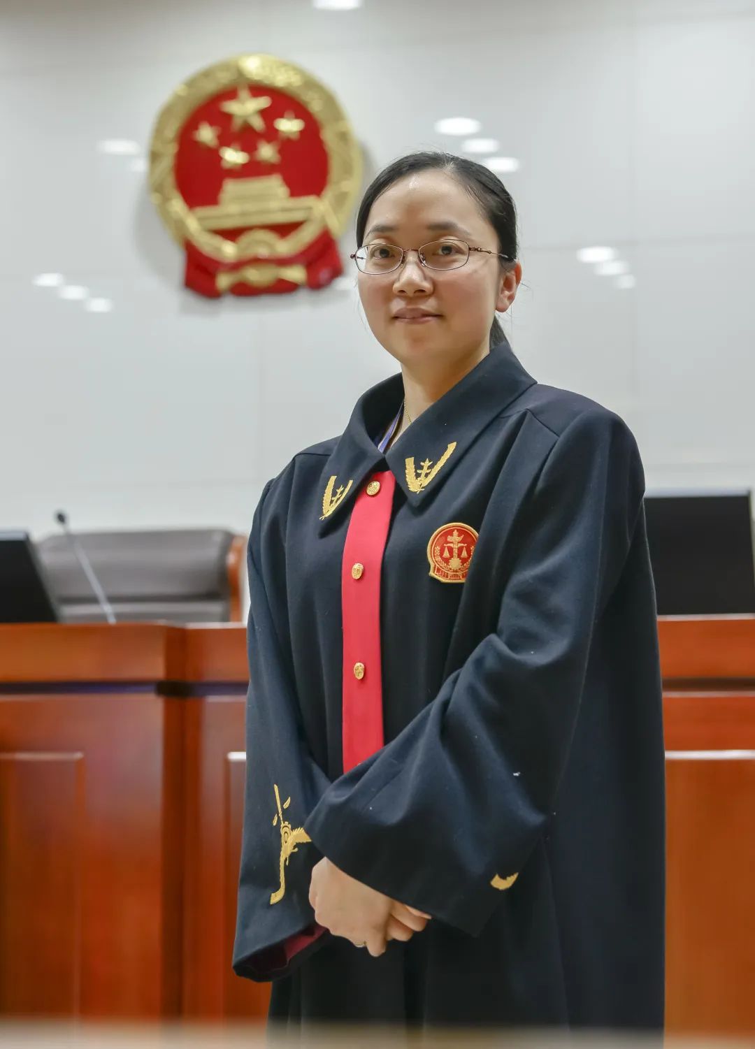 俞水娟被授予"全国优秀法官"称号