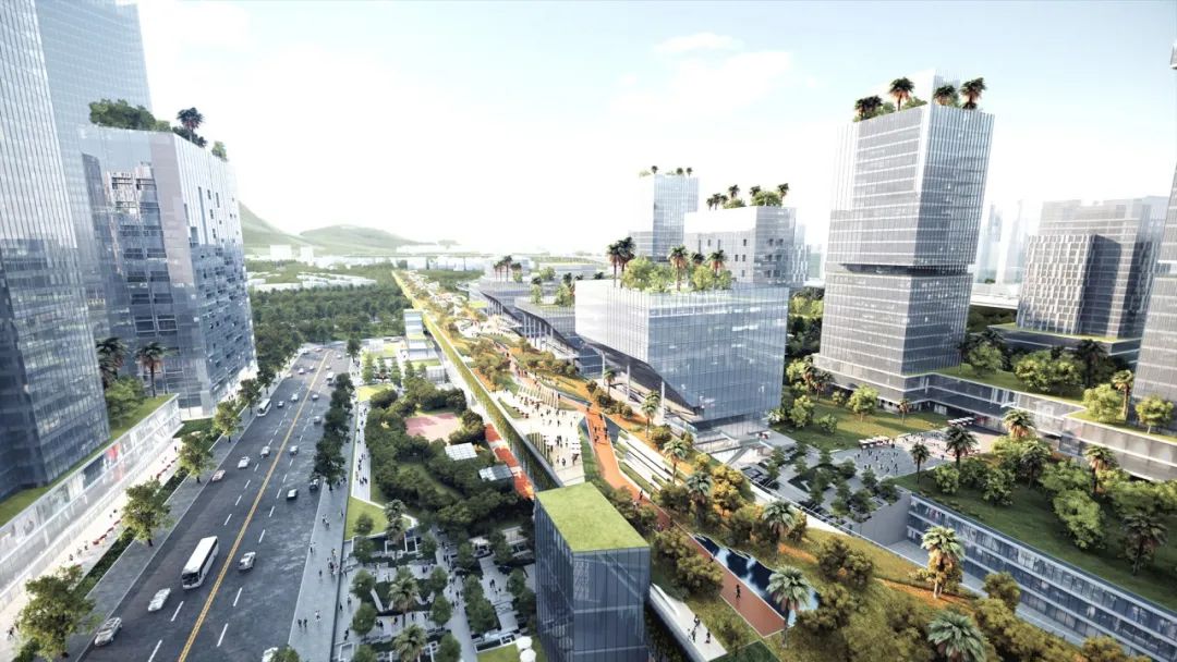 西丽综合交通枢纽地区城市设计竞赛方案 hub-city 枢纽 · 城