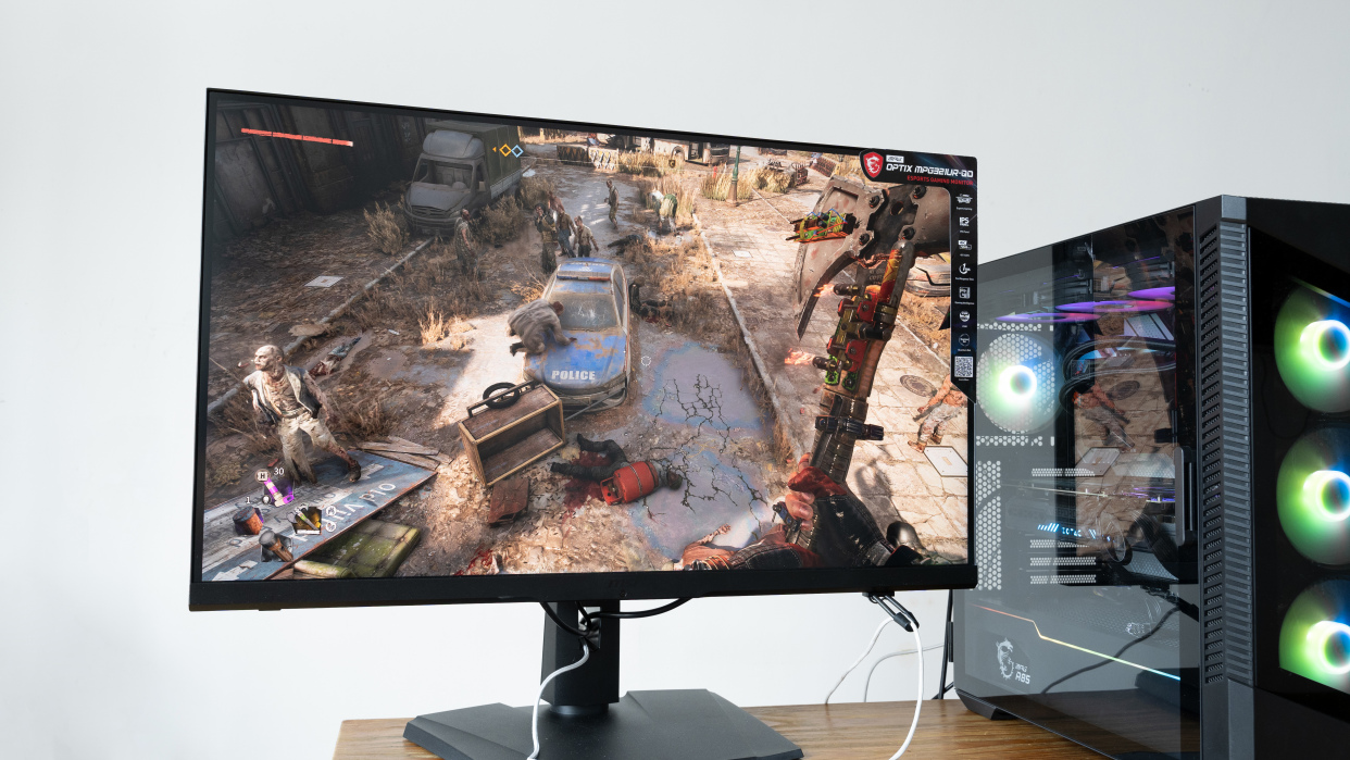 4k 144hz 原生10bit面板—微星mpg321ur-qd旗舰级游戏显示器体验