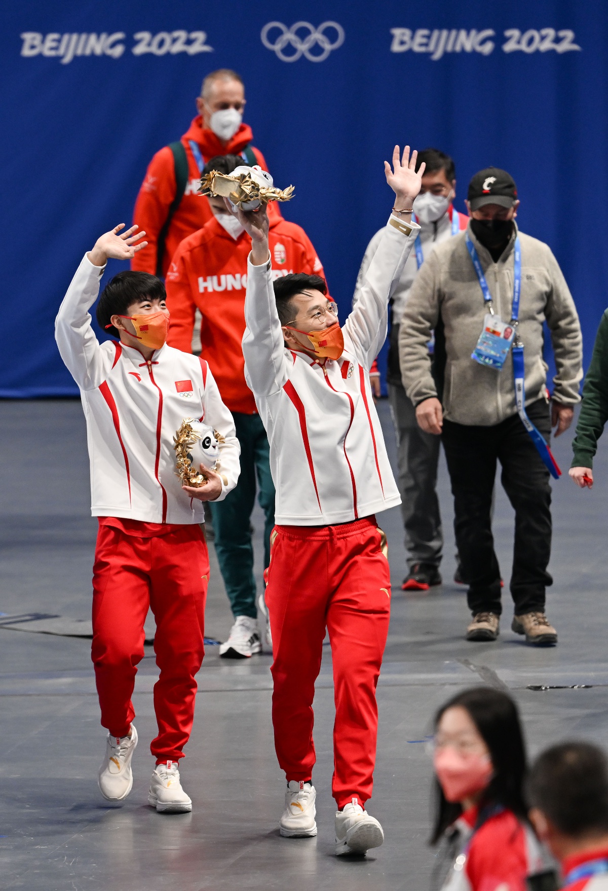 (北京冬奥会)短道速滑——男子1000米决赛:中国选手任子威夺冠(5)