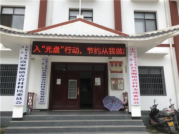 长阳高家堰镇:"志愿红"上街倡导"光盘行动"新风尚