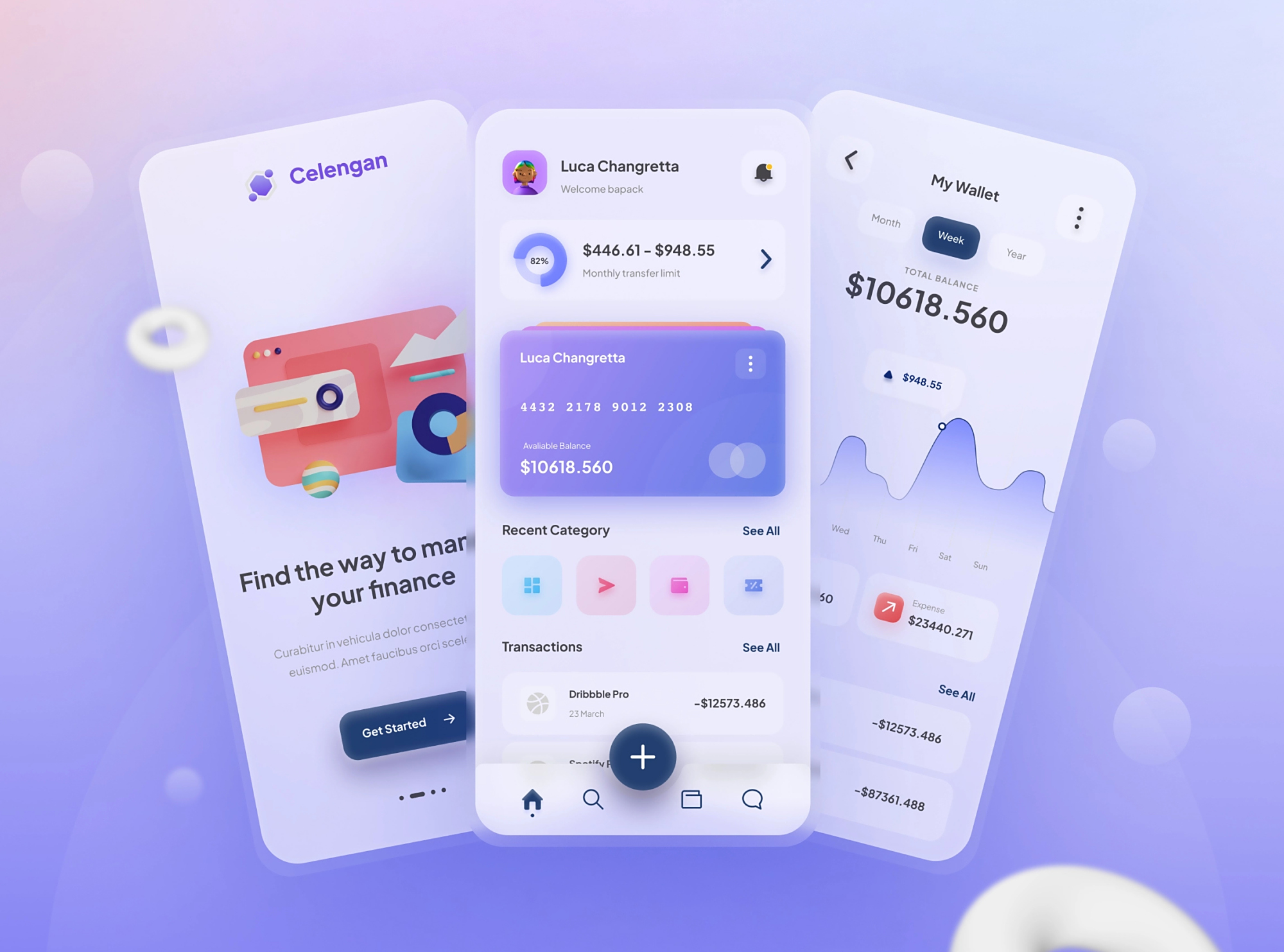 国外app界面设计!零广告效果