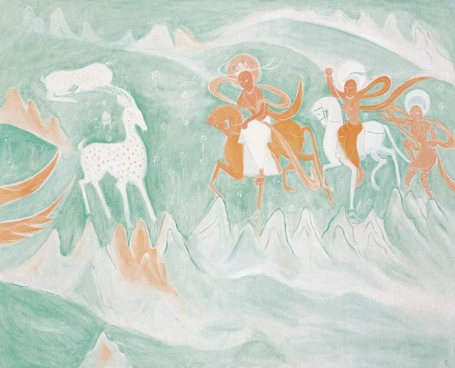 著名画家中央美术学院教授武艺先生作品欣赏—念依草堂第280期