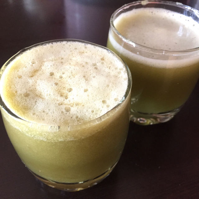 苦瓜苹果汁,清心解暑,夏日饮品