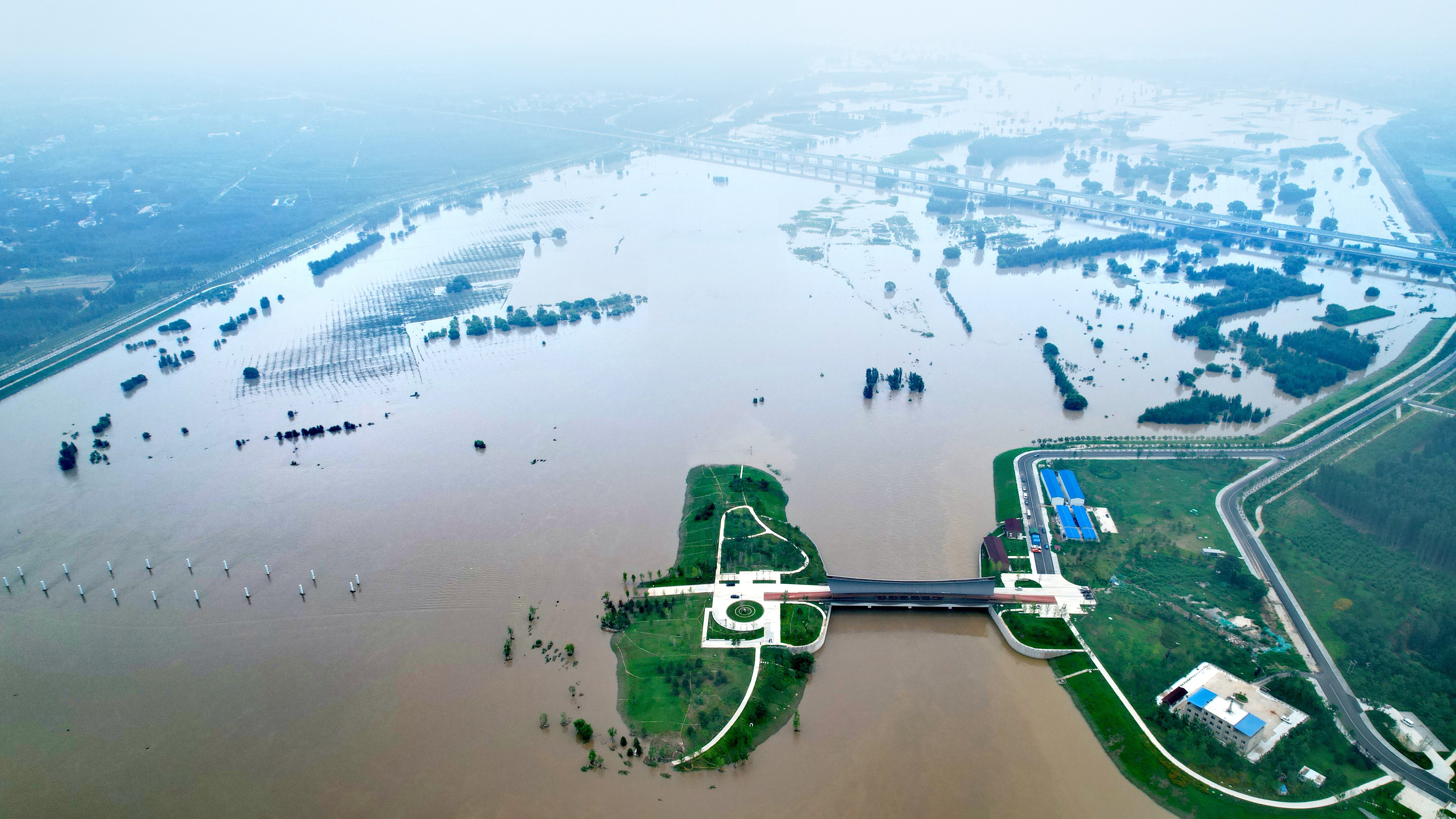 东平湖蓄滞洪区图片