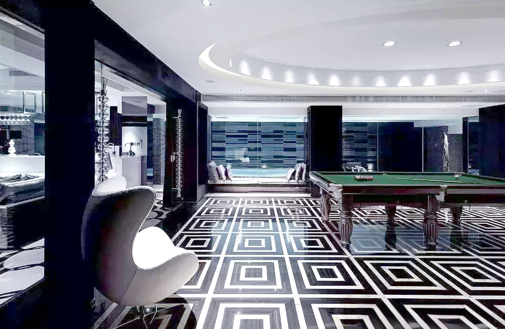 多样风情地下室台球室设计探索