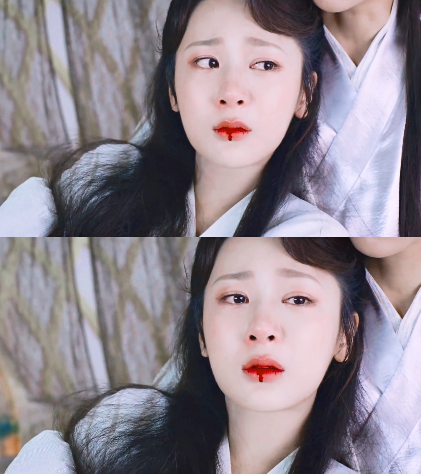 《长相思》杨紫白衣造型曝光,手里提着凤凰花,是赴死的虐心剧情