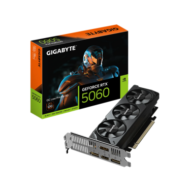 RTX 50系列首款！技嘉发布RTX 5060 OC三风扇半高显卡