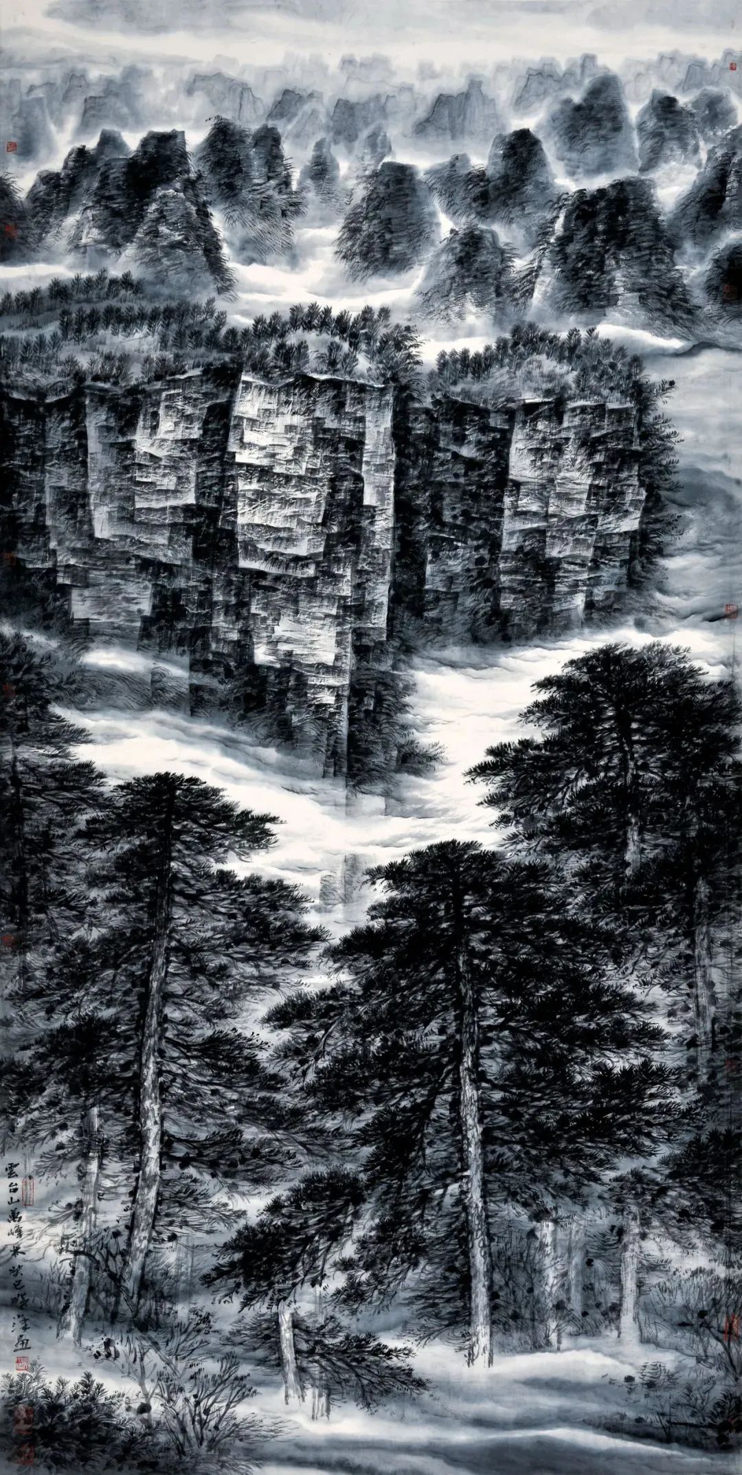 品鉴‖旷小津山水画作品欣赏