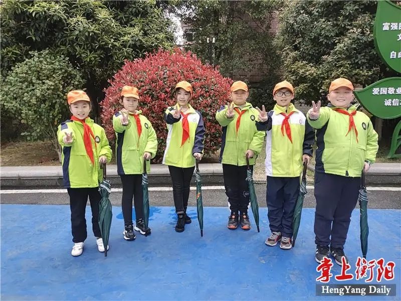 华新小学两志愿服务项目入围100个"衡阳群众"志愿服务精品项目