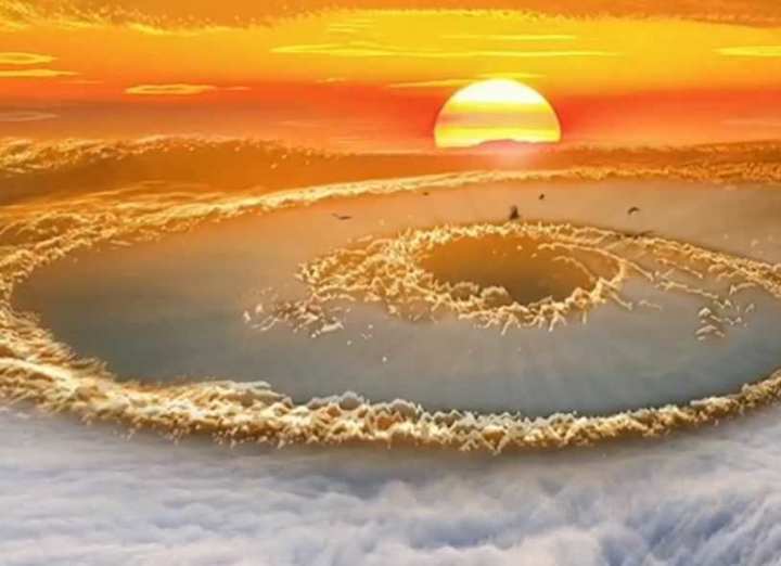 峨眉山云海日出