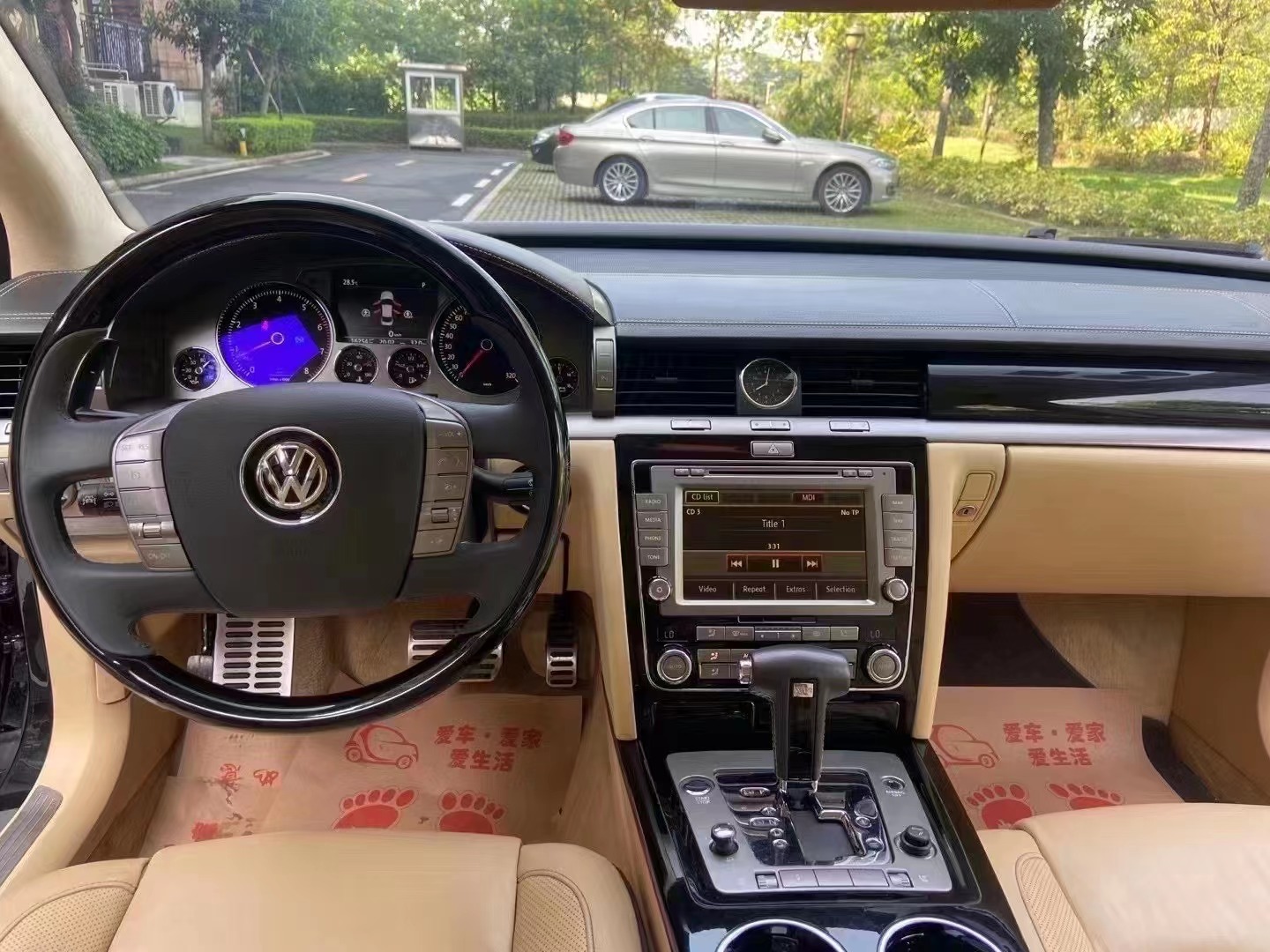 15款大众辉腾6.0 w12全款18.6万,外观,内饰,配置,性能详解