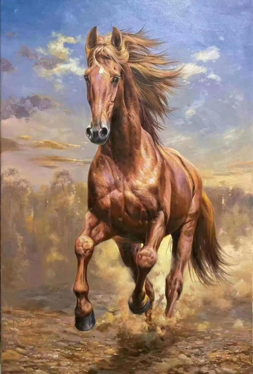 油画家二郎作品展开幕