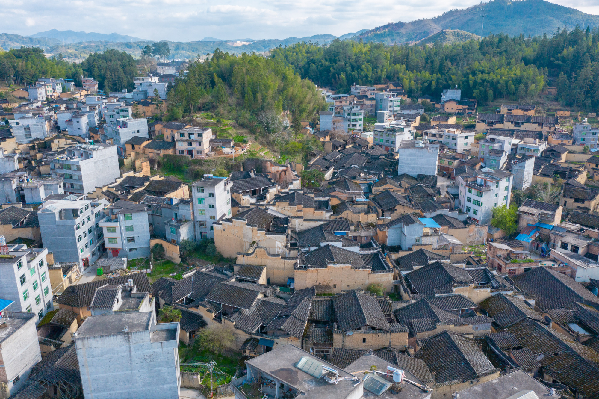 棠口村,福建竟然也有这样的风雨桥,景色还真是美