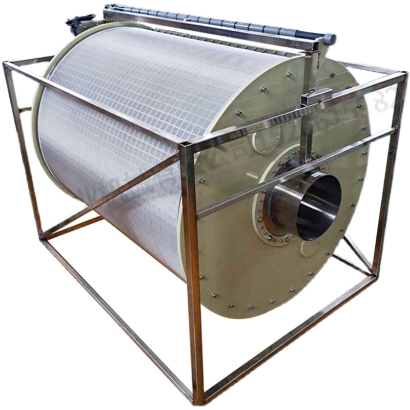 锦鲤池过滤设备 庭院景观池微滤机转鼓过滤器 养鱼池粪便过滤机