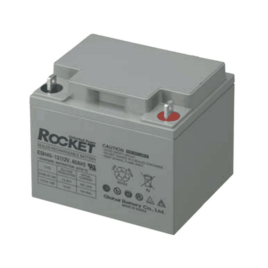 rocket火箭蓄电池esh65-12 12v65ah尺寸规格