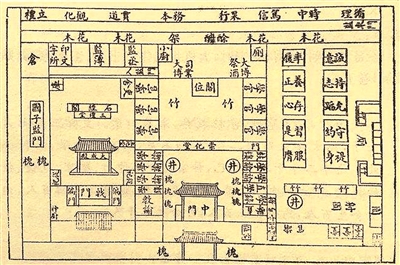 《事林廣記》中的南宋太學平面圖宋代鎏金葵口酒盞宋代芙蓉花瓣紋金碗