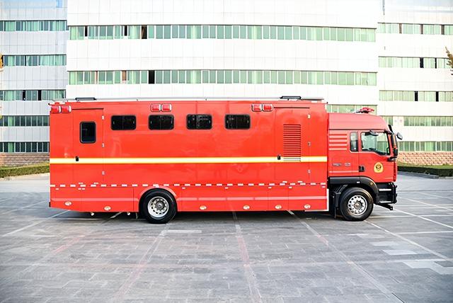 后勤无忧——消防多功能淋浴车来啦
