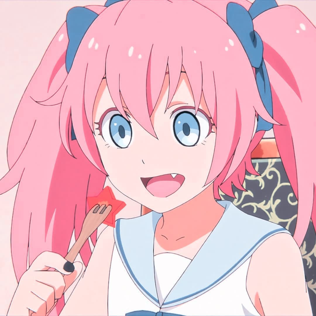 《关于我转生变成史莱姆这档事》米莉姆·纳瓦,动漫头像自剪分享