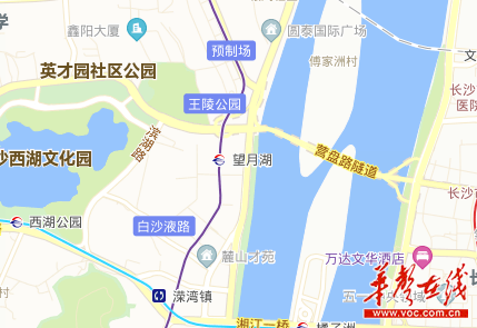 长沙岳麓区小区分布图图片