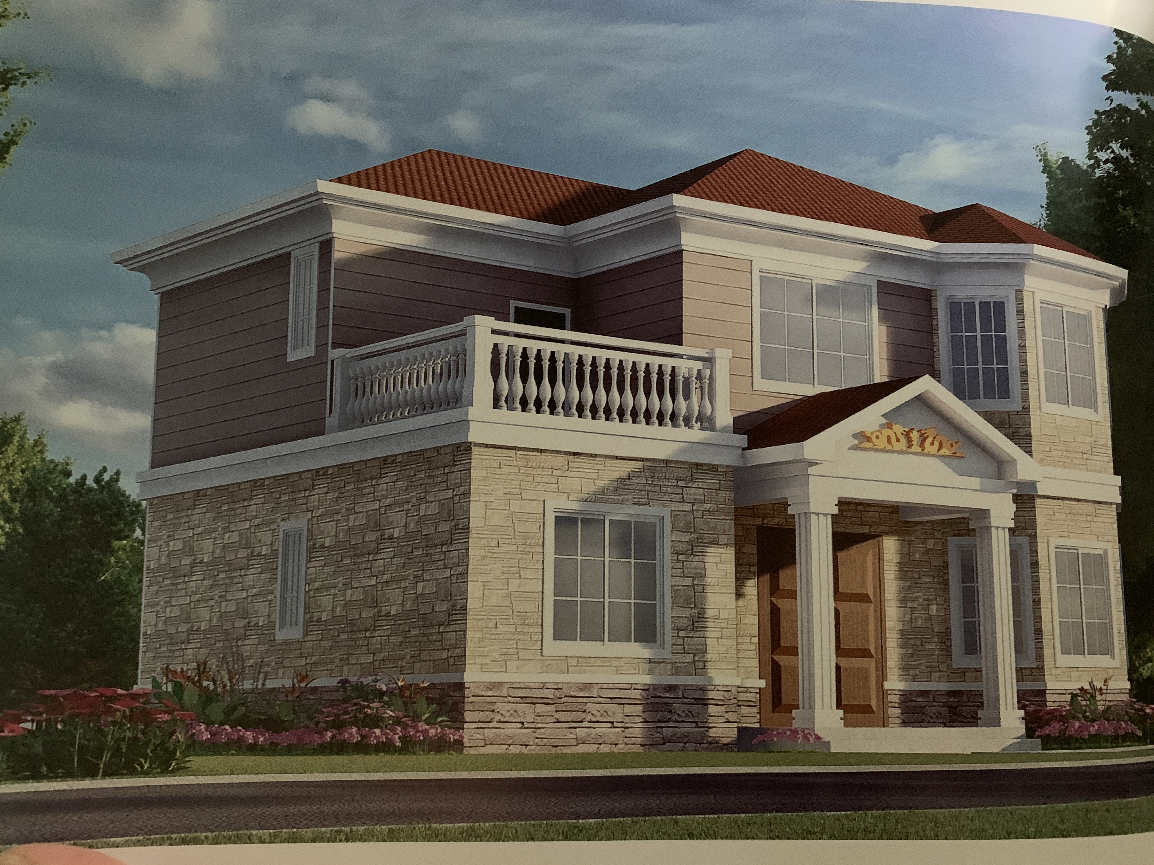 装配式集成别墅户型案例