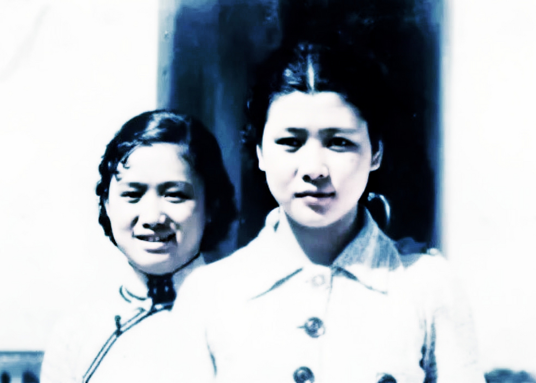 "1936年,18岁的民国"美人鱼"杨秀琼的照片.镜头前的她天生丽质.