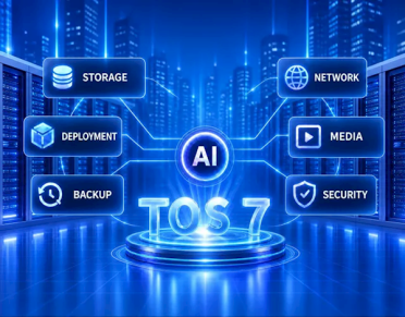 铁威马TOS7即将上线：全球首款原生内置AI的NAS操作系统