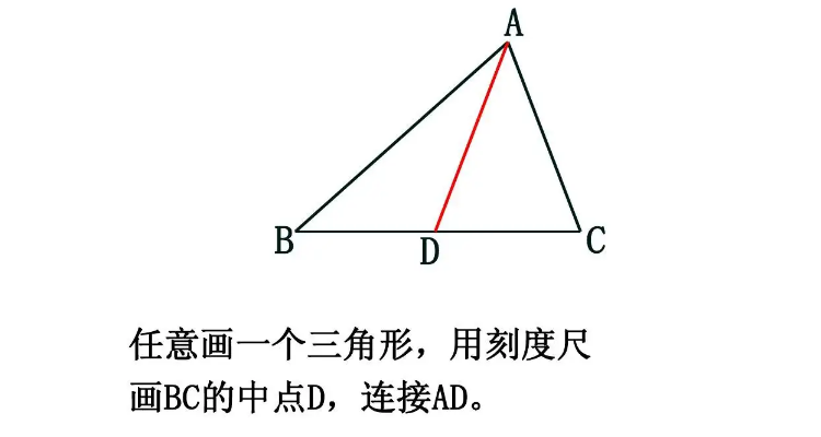 三角形中线定理图片