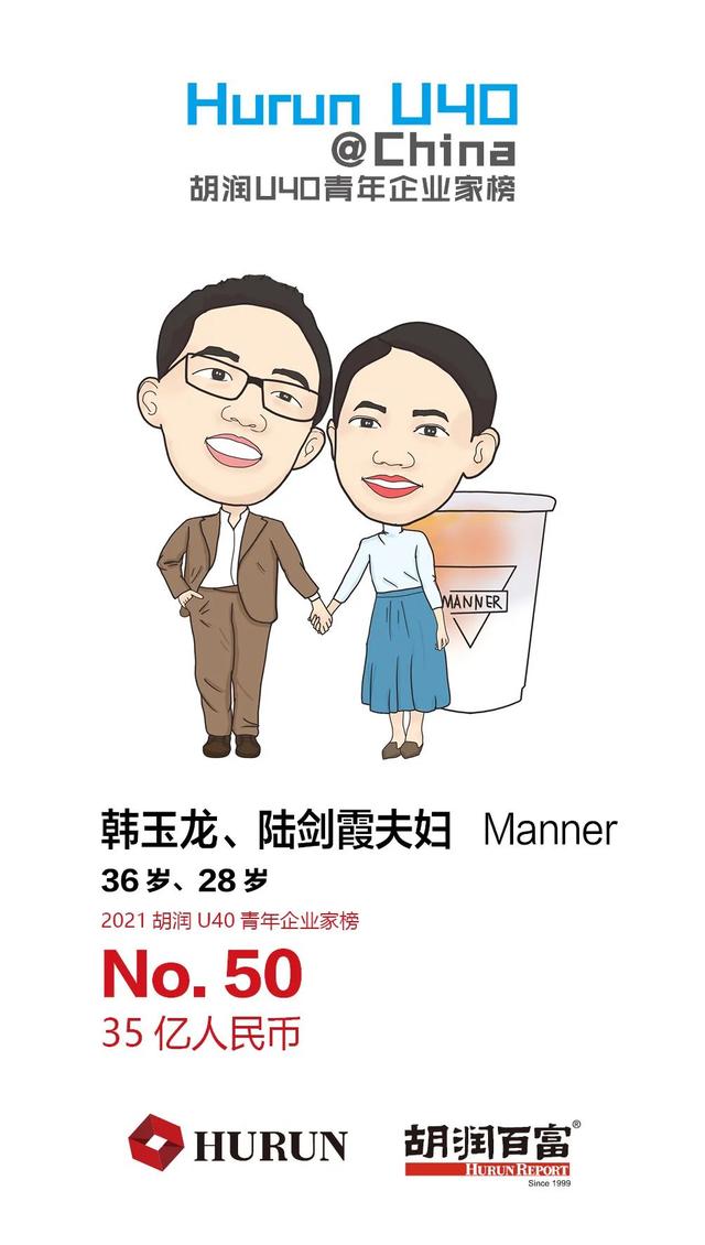 韩玉龙,陆剑霞夫妇manner 36岁的韩玉龙和28岁的陆剑霞夫妇以35亿财富