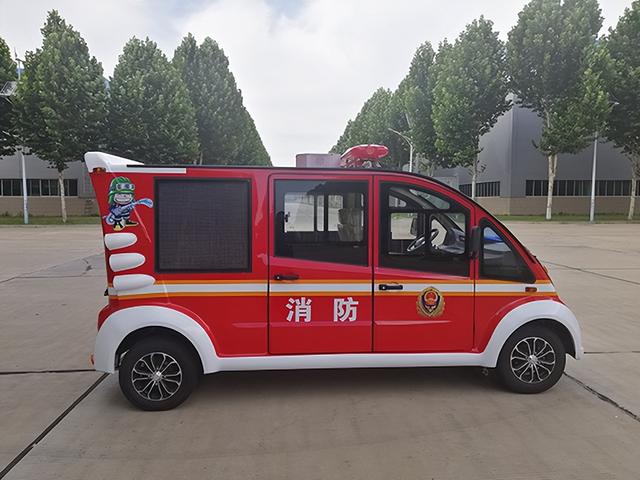 森源鸿马电动消防巡逻车发往宁夏