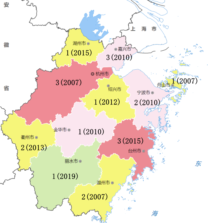 为何浙江的5a景区分布比江苏的更均衡?这一因素起了重要作用