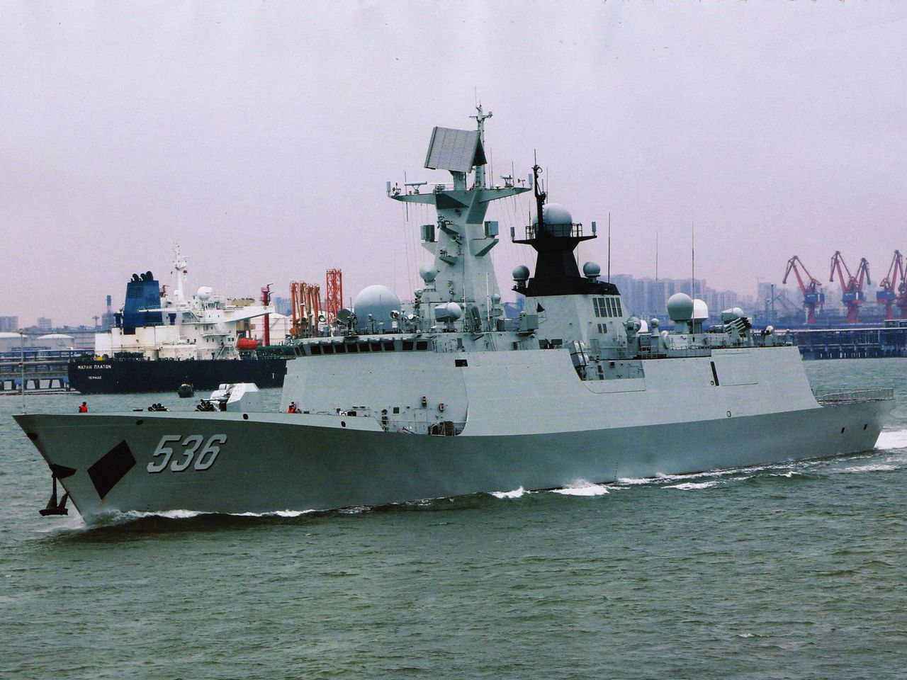 054a型护卫舰 武器装备图片