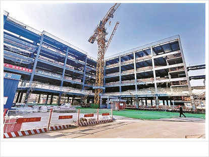 北大附中石景山学校新址3月底完成主体结构封顶